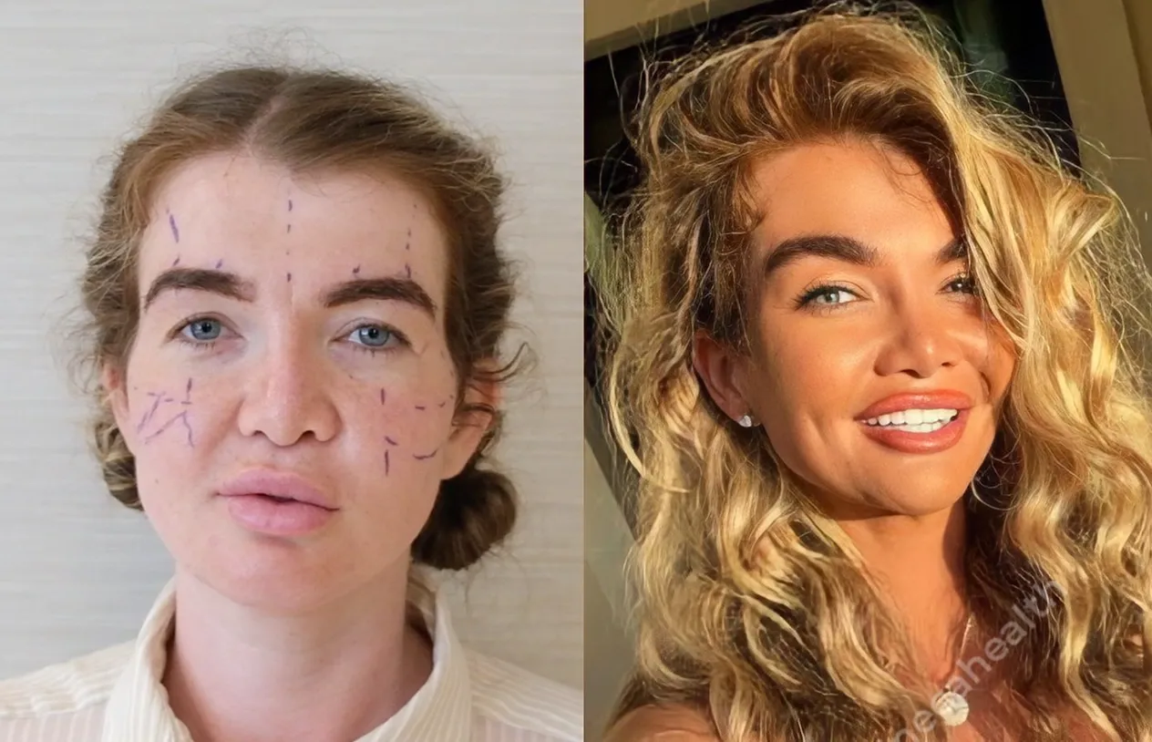 Eyelid Surgery — before and after