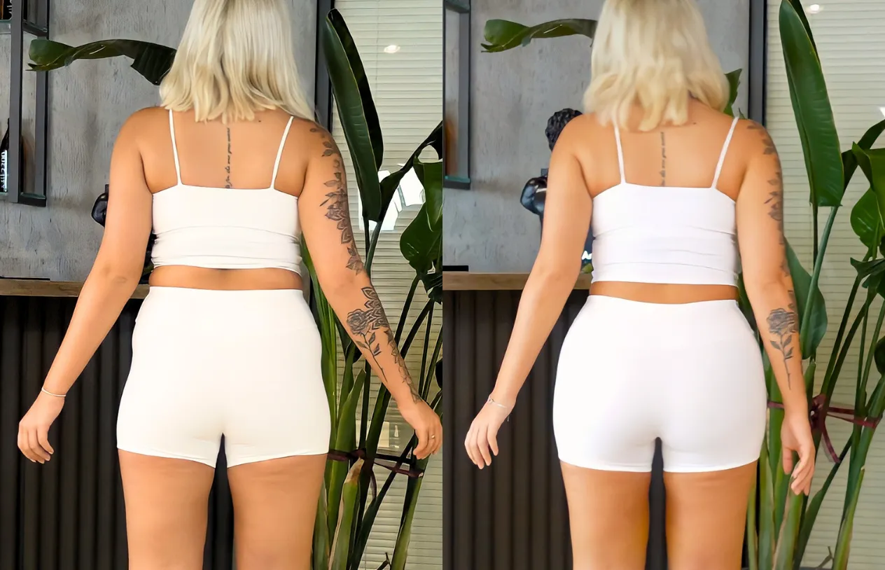 Brazilian Butt Lift — before and after