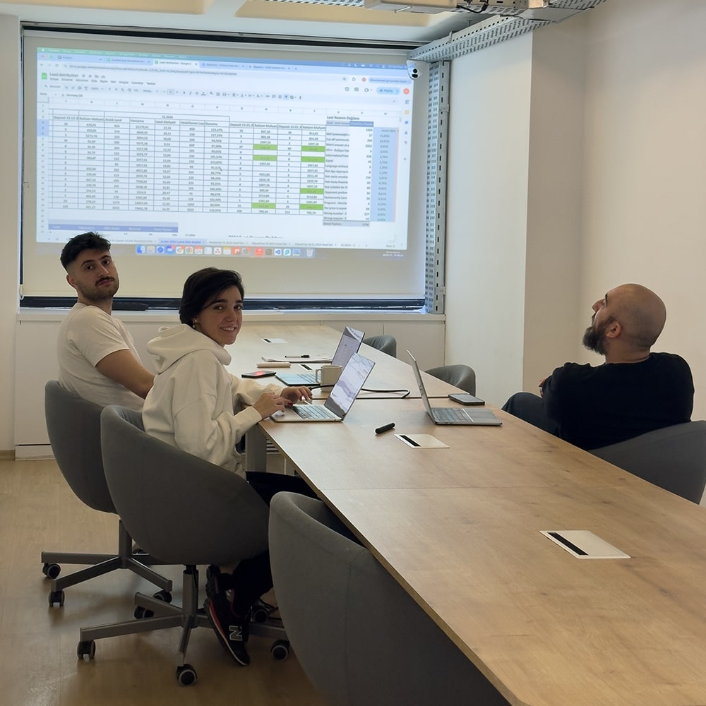 The Clineca team at work in Istanbul