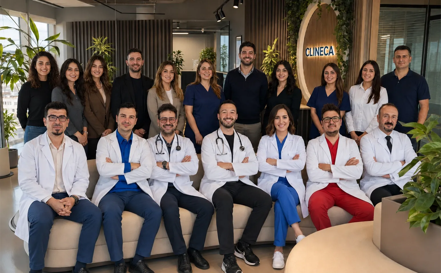 The Clineca team in Istanbul